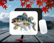 Fish themed neoprene PC/laptop Mouse Pad, CHOICE, FREE shipping, gifts, USA