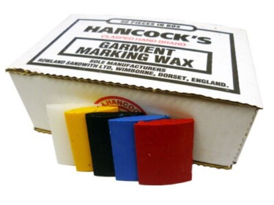 Hancocks Textil/Kleidungsstück Markierungswachs & Kreide - 50 Stück Box - alle Farben verfügbar