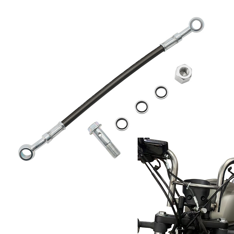 Universal Motorcycle Brake Hose Extend Connector Spare Parts
