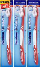3X Smokers Extra Hard Brush Toothbrush Previously Addis by