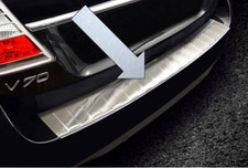 Ladekantenschutz Edelstahl passend für Volvo V70 III ab facelift Baujahr 6.2013-
