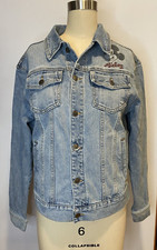 Disney Parks Mickey Mouse Denim Jean Jacket XS The One Only