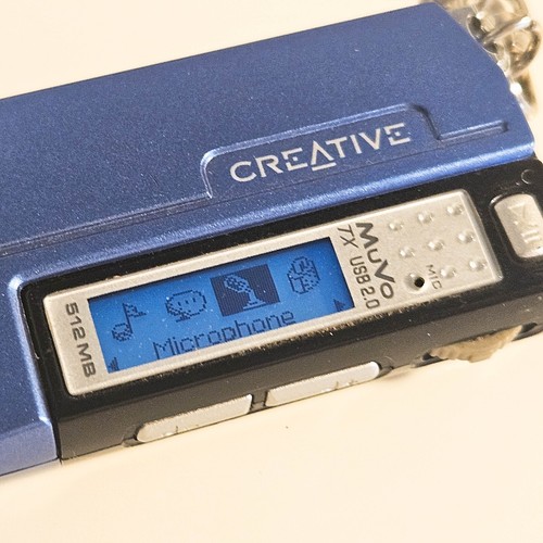 Creative Muvo TX Mp3 Player / 512MB / Rare / Vintage - Picture 7 of 9