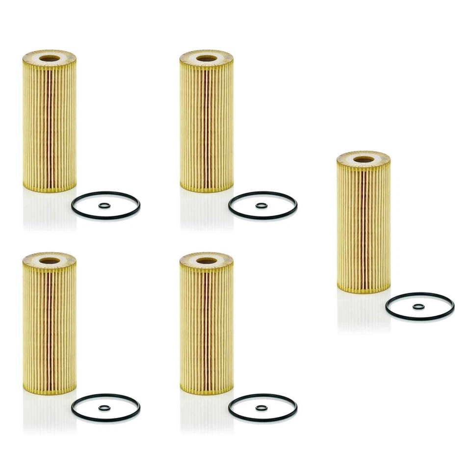 5X MANN-FILTER HU 726/2 X FILTRO OLIO CON GUARNIZIONE FILTRO 5 PEZZI! - Immagine 2 di 3