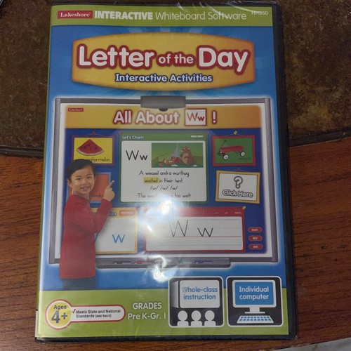 Lakeshore Interactive Whiteboard Software Letter Of The Day All About W, PC/MAC