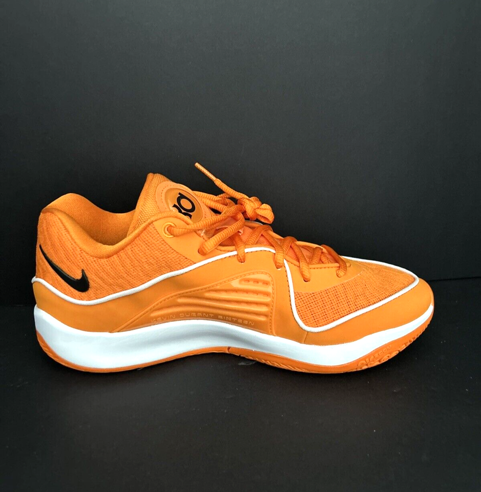 NIKE KD16 TB Promo Bright Orange Basketball Shoes Men's Size 8.5 FN7091