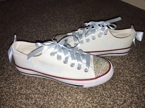 personalised trainers wedding