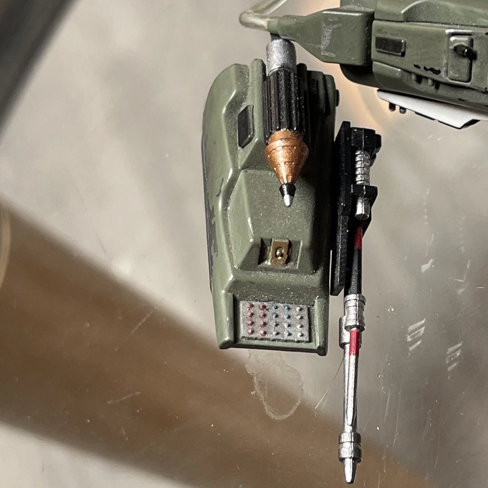 1/6 Guanteletes Armadura Imperio Boba Fett Contraataca Presentación lateral para Mandalorian Foto 2 de 4