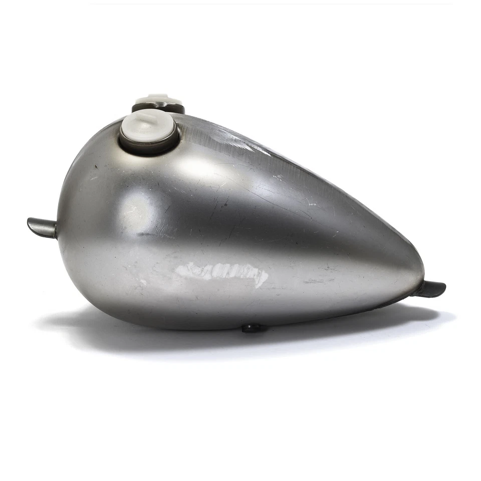 Chopper Peanut Tank Ride Easy 2,2 Gal Double Gas Cap für Harley & Bobber - Bild 2 von 4