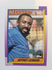 1990 TOPPS JEFFREY LEONARD #455 NM