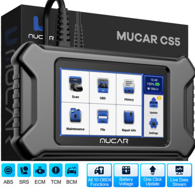 2024 MUCAR CS5 Profi KFZ OBD2 Auto Diagnosegeräte Scanner ABS SRS ECM TCM BCM