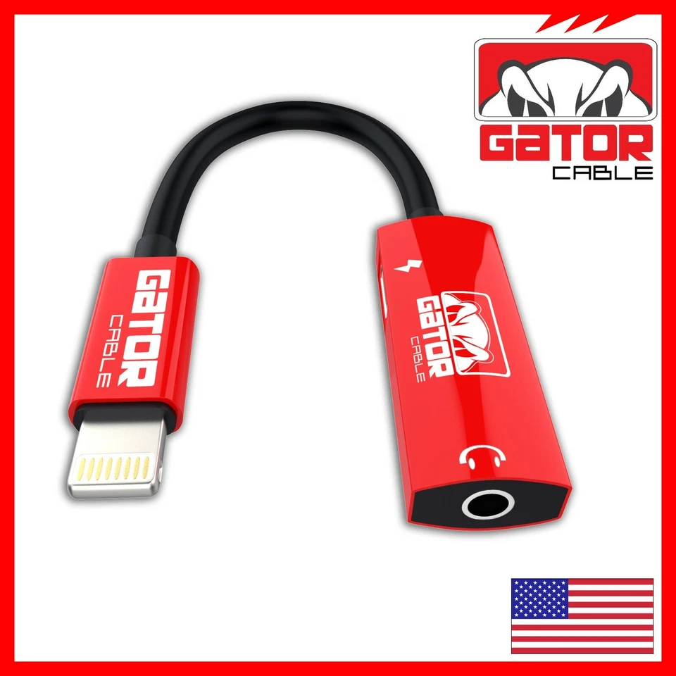 Adaptador convertidor de audio AUX 3,5 mm para iPhone 8 X XR XS 11 12 13 14 Pro Max Plus Foto 2 de 4