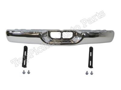 Rear Bumper Chrome Face Bar Corner Outer Bracket For Tundra Std Bed 2000-2006