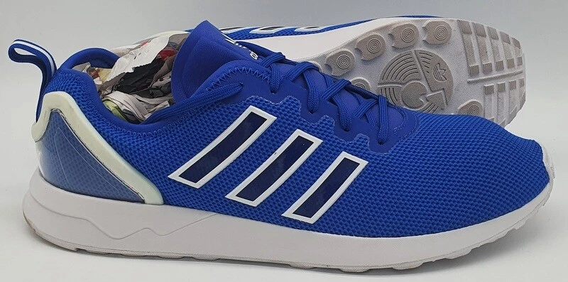 Adidas zx flux bleu clearance blanc