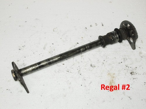 Achse hinten mit Kettenspanner Hinterrad Yamaha XT 600 2KF