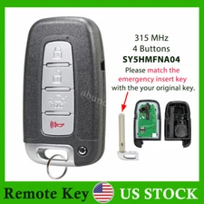 For 2009 - 2014 Hyundai Genesis Sedan Keyless Entry Smart Remote Car Key Fob 4B