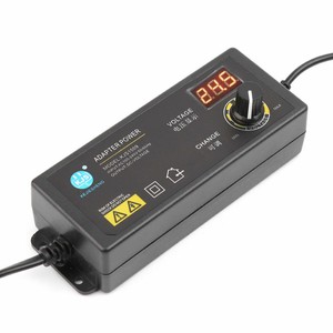 1 X Einstellbare 3.8V-37V Adapter Mit Bildschirm 5A//60W Netzteil DC 134*49*32mm