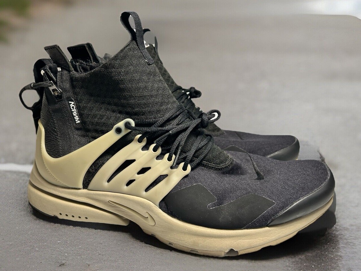 Rare Nike Presto Mid Acronym in Black and Bamboo Size 3XL  display picture 2