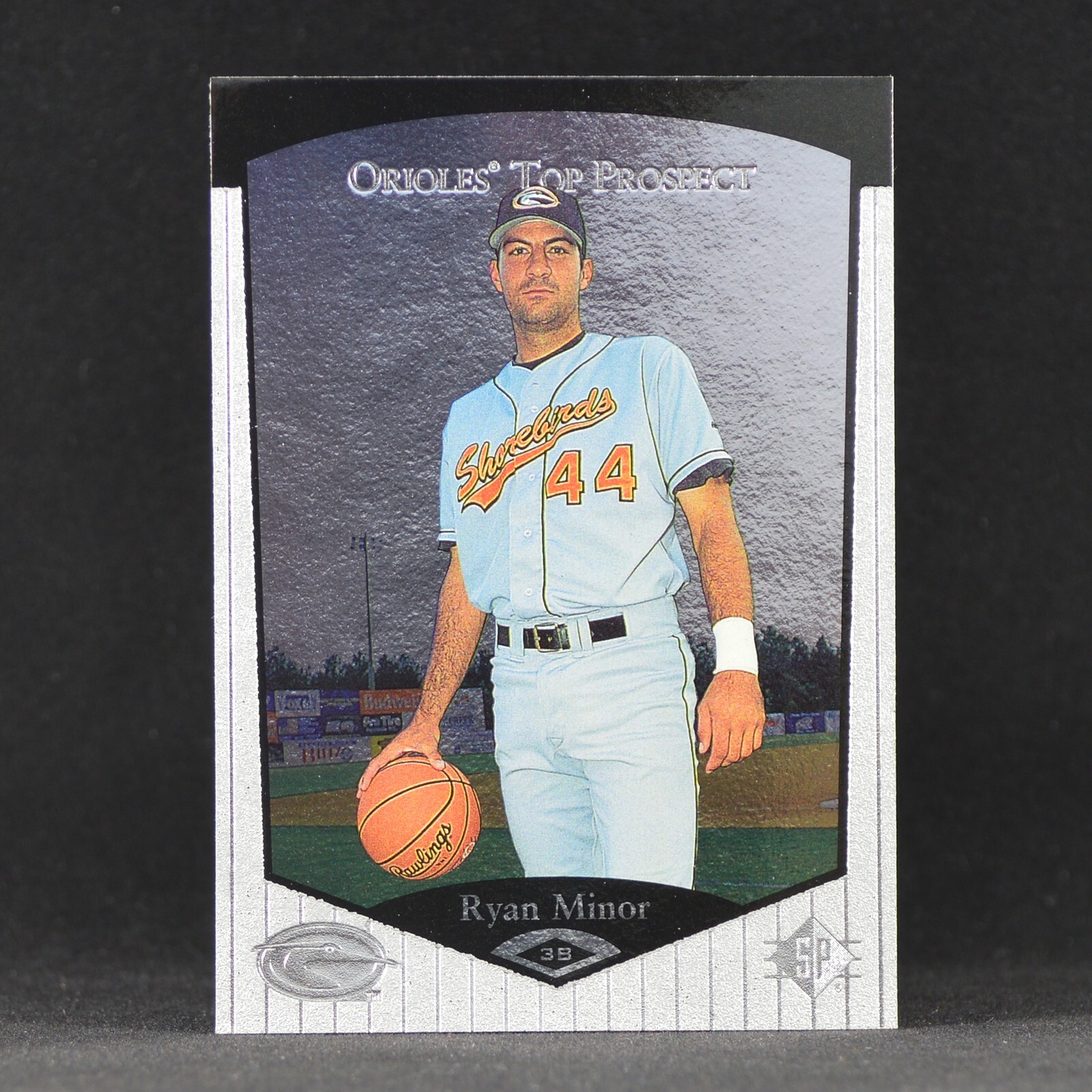 Ryan Minor - 1998 Upper Deck SP Top Prospects #25 - Delmarva Shorebirds