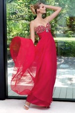 Alyce Paris Prom Dress Formal Evening Gown Style 6023 Lime Green Size 6, 8