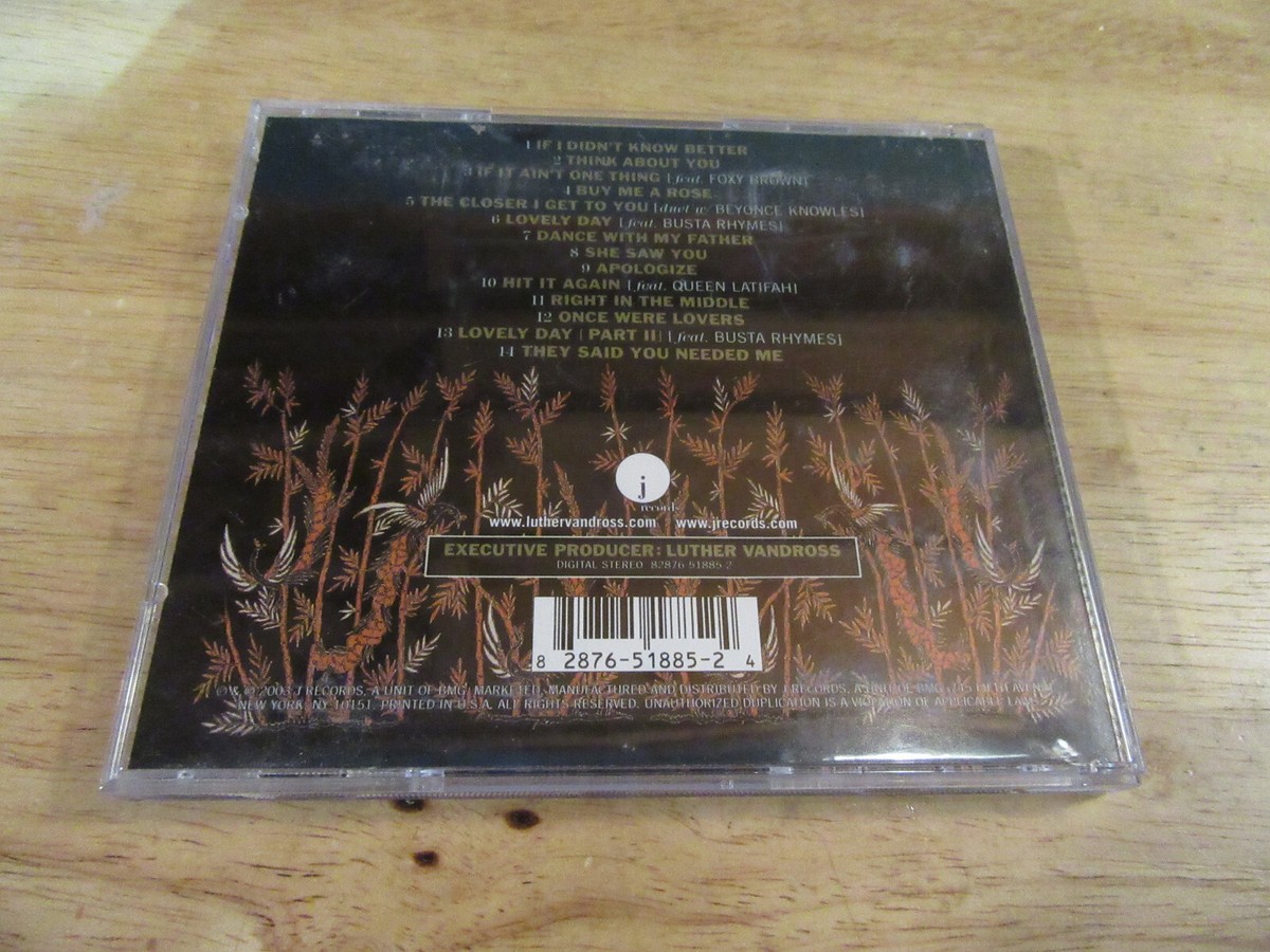 yuu Luther Vandross - Dance With My Father - CD | eBay