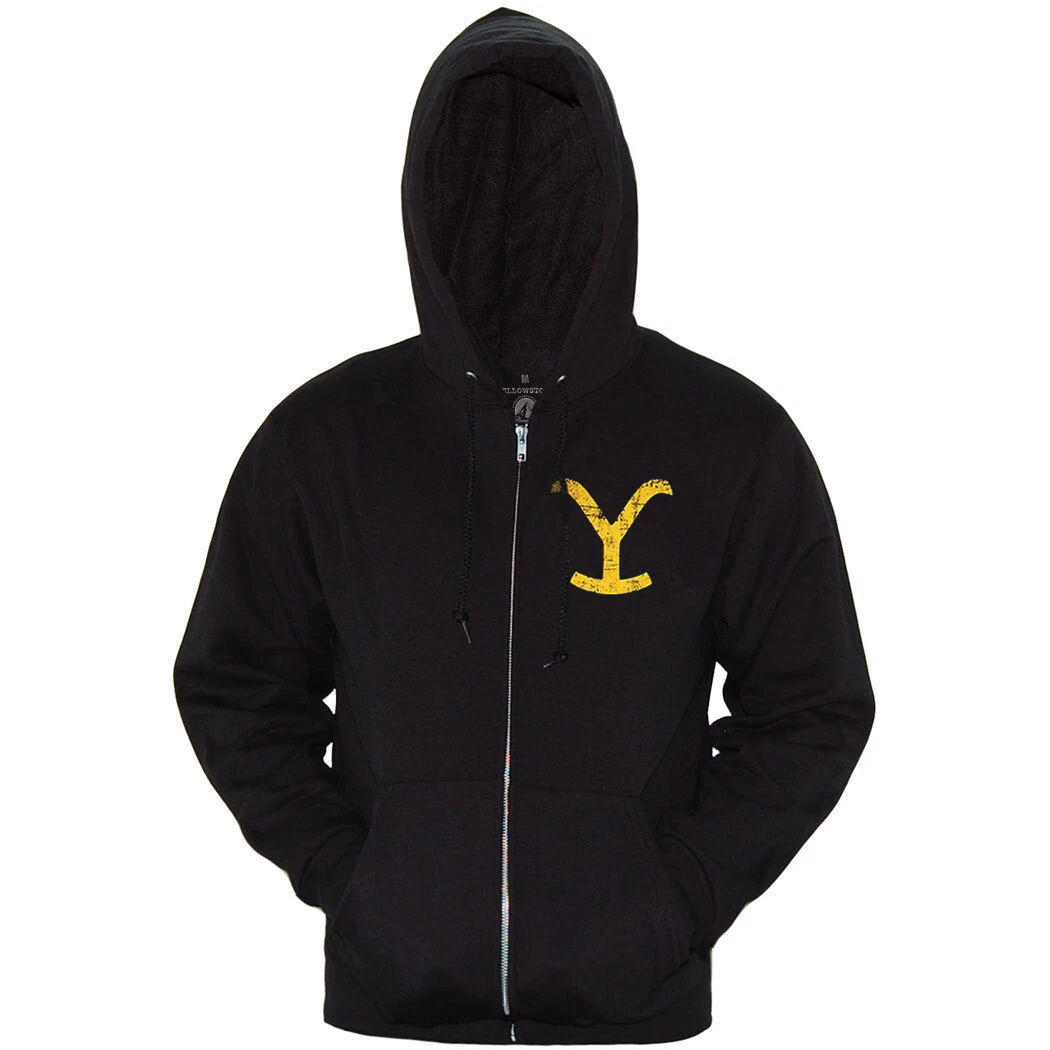 YStone Dutton Ranch Logo Zip-Up Hoodie