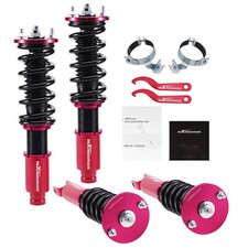Adjustable Coilovers Suspension Kit For Honda Accord 90-97 Coupe Sedan Wagon Adjustable Coilovers Suspension Kit For Honda Accord 90-97 Coupe Sedan Wagon