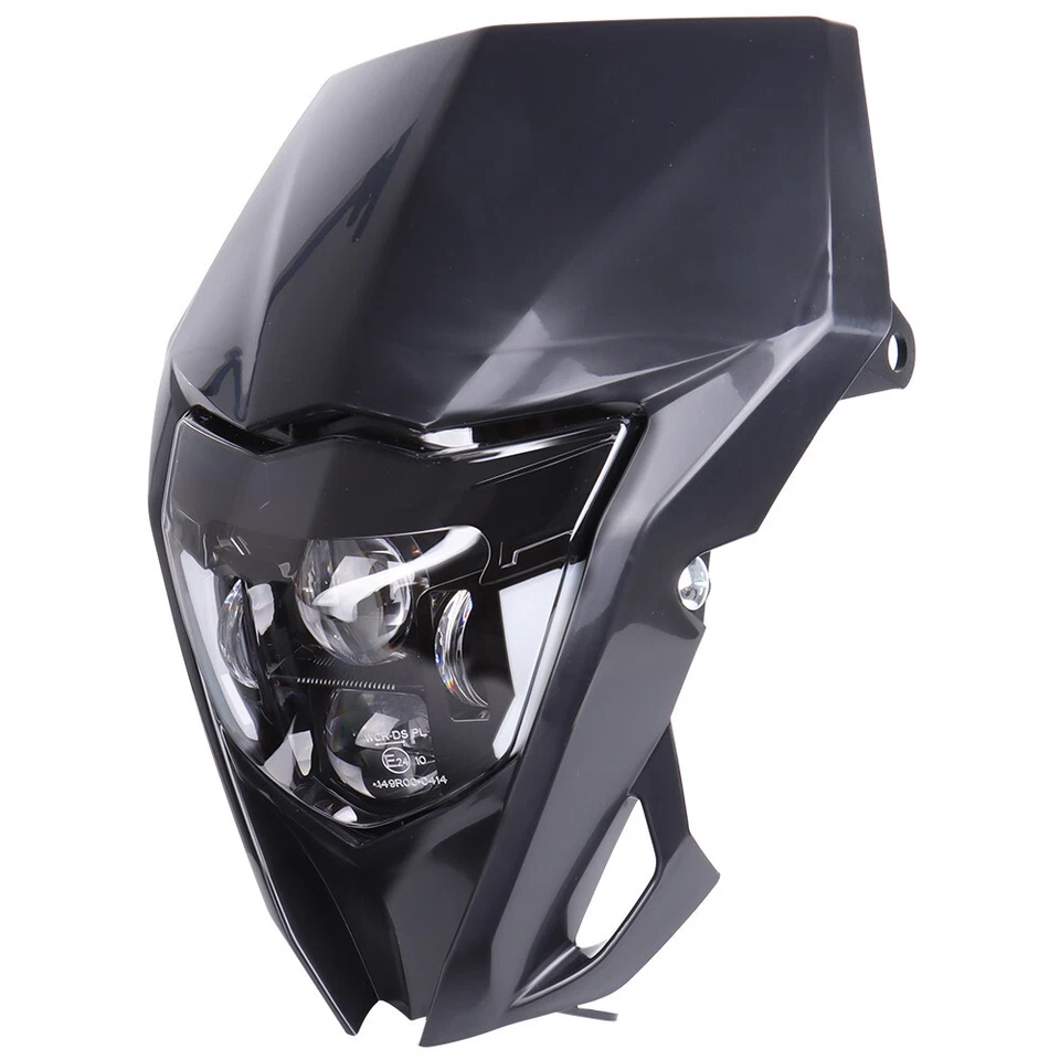 Светодиодная фара HS1 лампа обтекатель дальнего ближнего света для Yamaha WR450F WR250F 2014-2024 - Изображение 2 из 4