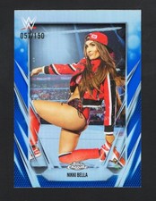 2026 Topps Chrome WWE Nikki Bella /150 Blue Refractor #194