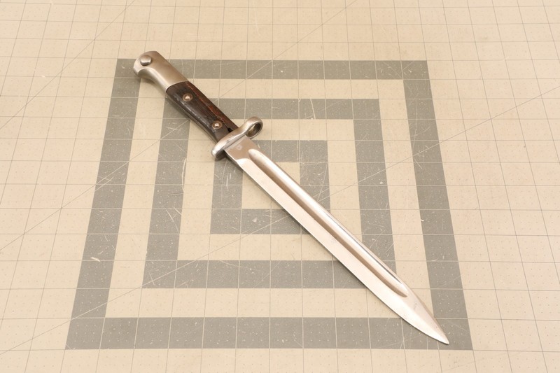WWI (1912-1913) Chilean M1912 German G98 Gewehr 98 Rifle Bayonet, S/N: B8211