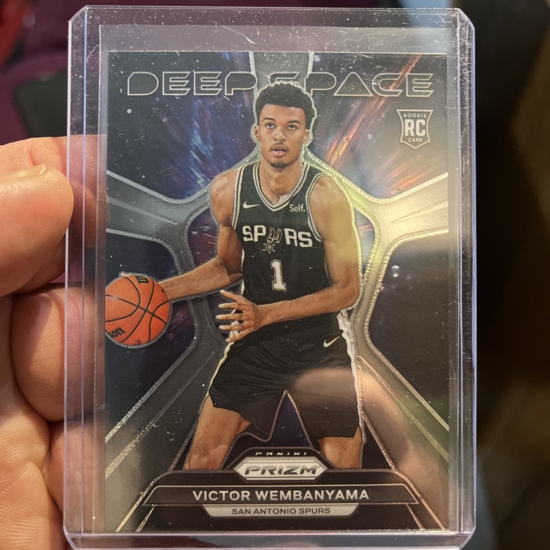 2023-24 Panini Prizm - Deep Space Victor Wembanyama #1 (RC)