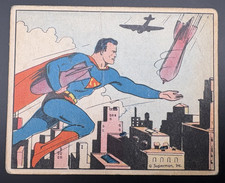 1940 Gum Inc. Superman Trading Cards 16