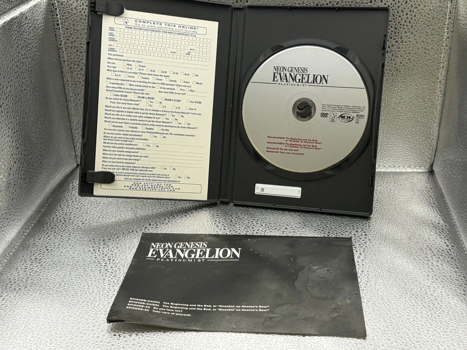 Neon Genesis Evangelion Platinum: 07 Vol 7 DVD ADV Films Director's Cut Perfect - Image 3 of 4