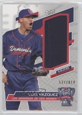 2020 Topps Pro Debut Copa de La Diversion Relics /814 Luis Vazquez #COR-LV 4nm