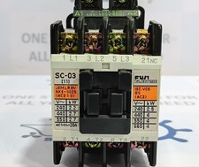 Fuji Electric SC-03 Contactor 11A Coil Voltage 100V 50Hz 100/110V 60Hz