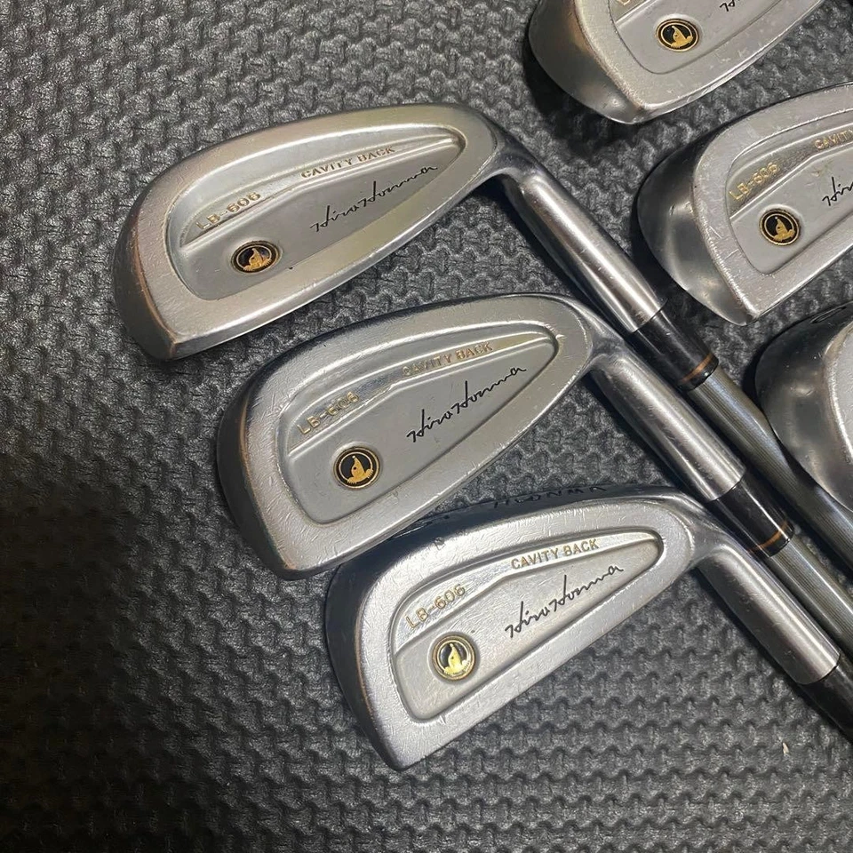 HONMA LB-606 Iron Set 5,6,7,8,9,11(6Clubs) Flex R-1 SUPER LIGHT TITANIUM CARBON - Image 3 of 4