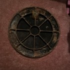 CAST IRON WOOD/COAL STOVE LID COVER PLATE  8 1/4" diameter Lot Of 2 — photo 3