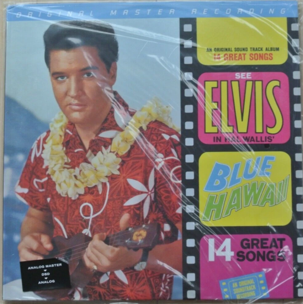 ELVIS PRESLEY Blue Hawaii Soundtrack 2-LP Ltd MFSL Vinyl MoFi