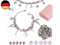 Linkbro DIY Charm Armband Kit, Geschenk MäDchen 8-12 Jahre, ArmbäNder Selber M