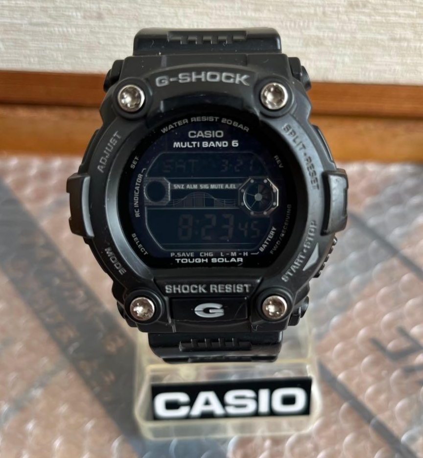 CASIO G-SHOCK GW-7900B-1JF Tough Solar Multiband 6 Stealth Black