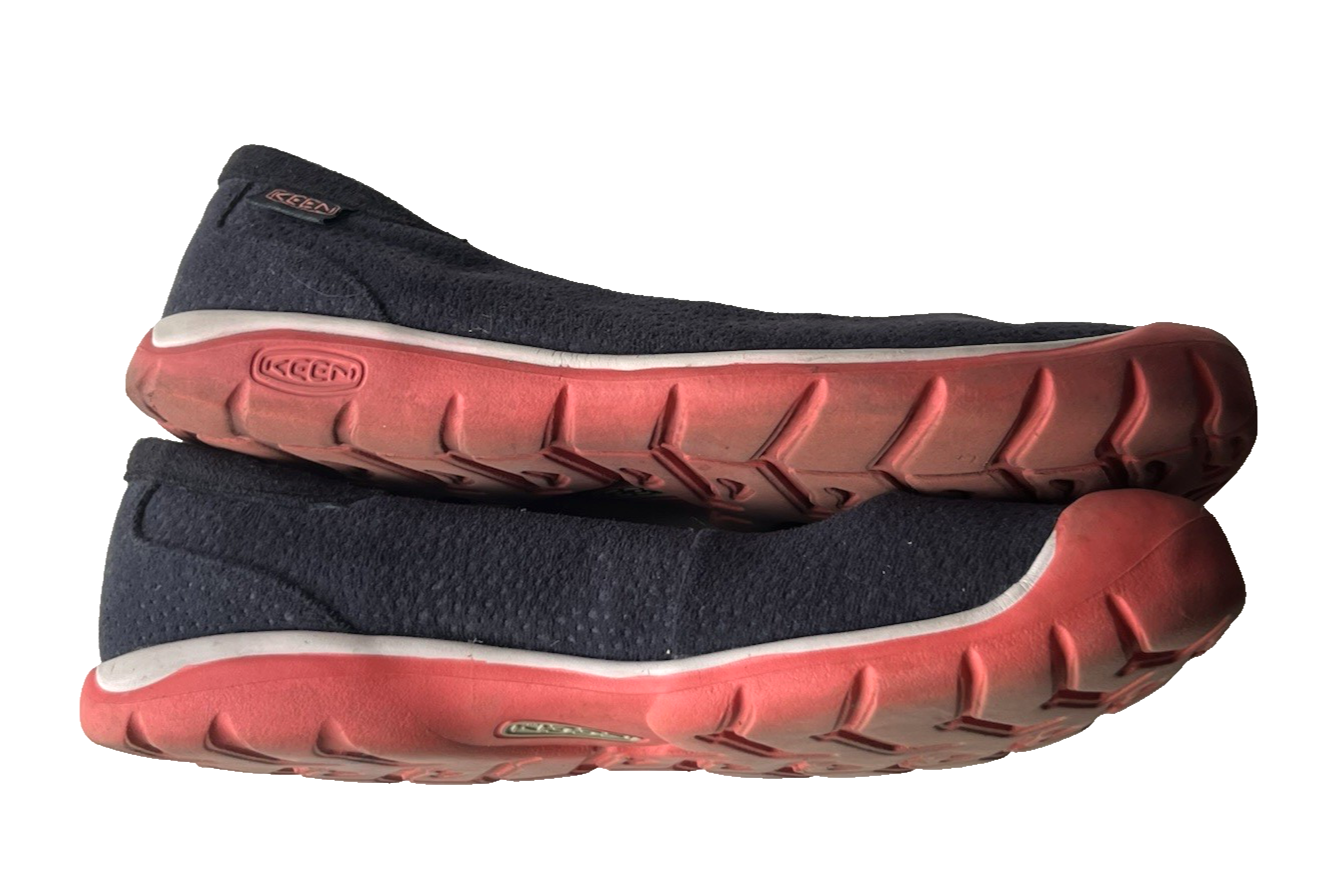 KEEN BALLERINE KANGA NERE ARANCIONI SCARPE DONNA TAGLIA 38 7 5