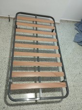 Somier de 90 con tablas de madera