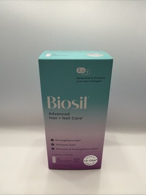 Biosil Advanced Hair Care + Nail Care 60 Capsule 02/27