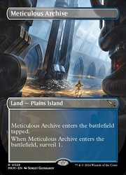 Meticulous Archive (Borderless) Foil - Murders at Karlov Manor