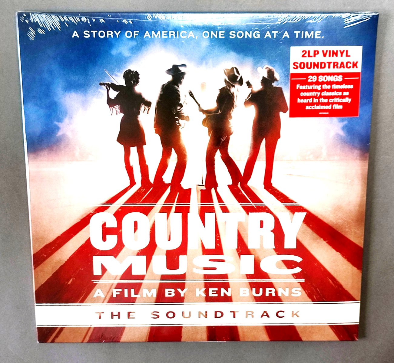 2019 DOUBLE VINYL RECORD - COUNTRY MUSIC SOUNDTRACK KEN BURNS - FACTORY SEALED