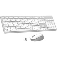 Tastatur Maus Set Kabellos 2Er Pack Qwertz Multimedia Funk Tastatur Mit Maus ...