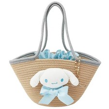 NEW Sanrio Cinnamoroll Basket Bag w/Detachable Plush - Anti-Theft Inner Pouch