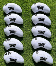 PXG Golf Club Iron Head Covers Neoprene 4-9ASPG/W White  10Pcs 