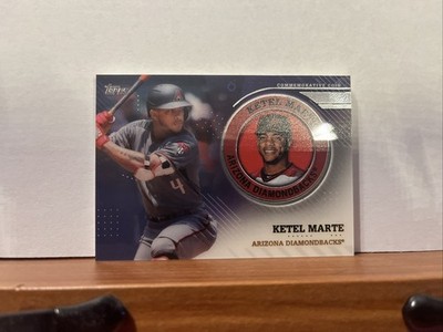 KETEL MARTE 2020 Topps PLAYER MEDALLION CARD Insert #TPM-KM Arizona Diamondbacks