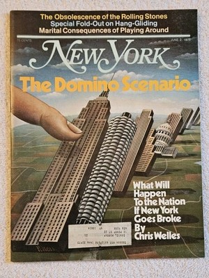 New York Magazine 06/02/1975 The Jets, Defaulted, , Sky Sailing, Nik Cohn